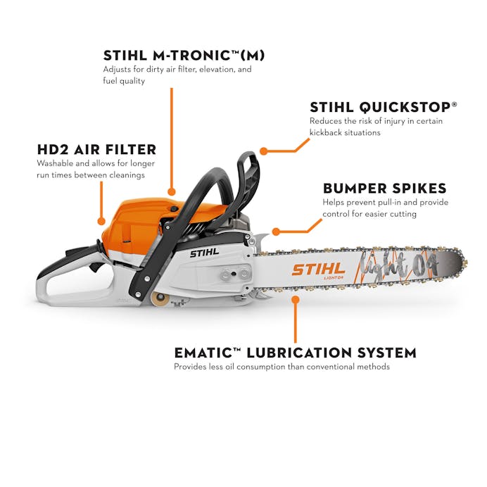 STIHL® MS 261 C-M Gas Chainsaw