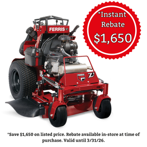 Ferris SRS™ Z1 Soft Ride Stand-On Mower | 23 HP Vanguard®