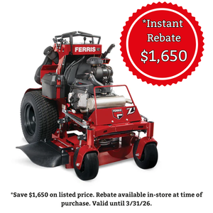 Ferris SRS™ Z1 Soft Ride Stand-On Mower | 22 HP Kawasaki®